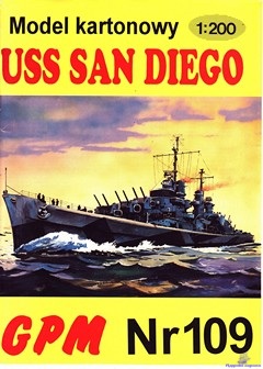 Light Cruiser CL(AA)-53 USS San Diego